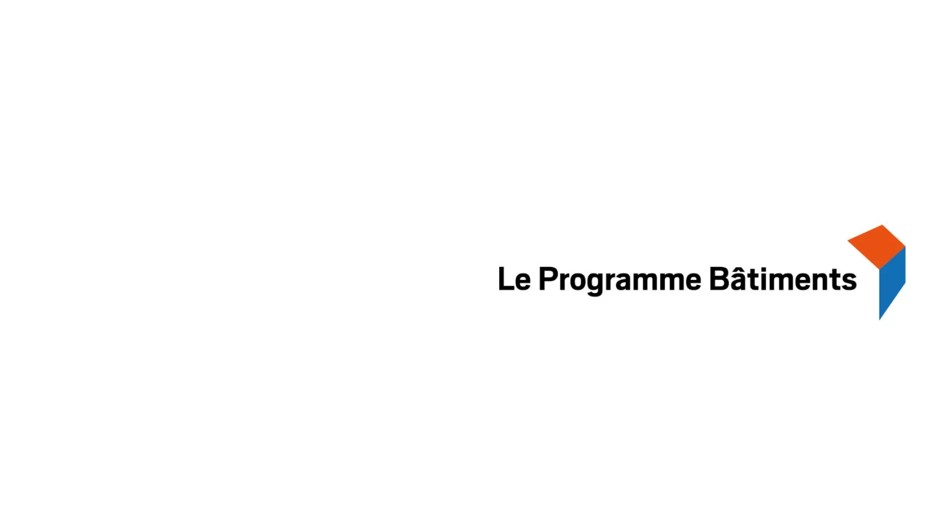 Logo du Programme Bâtiments