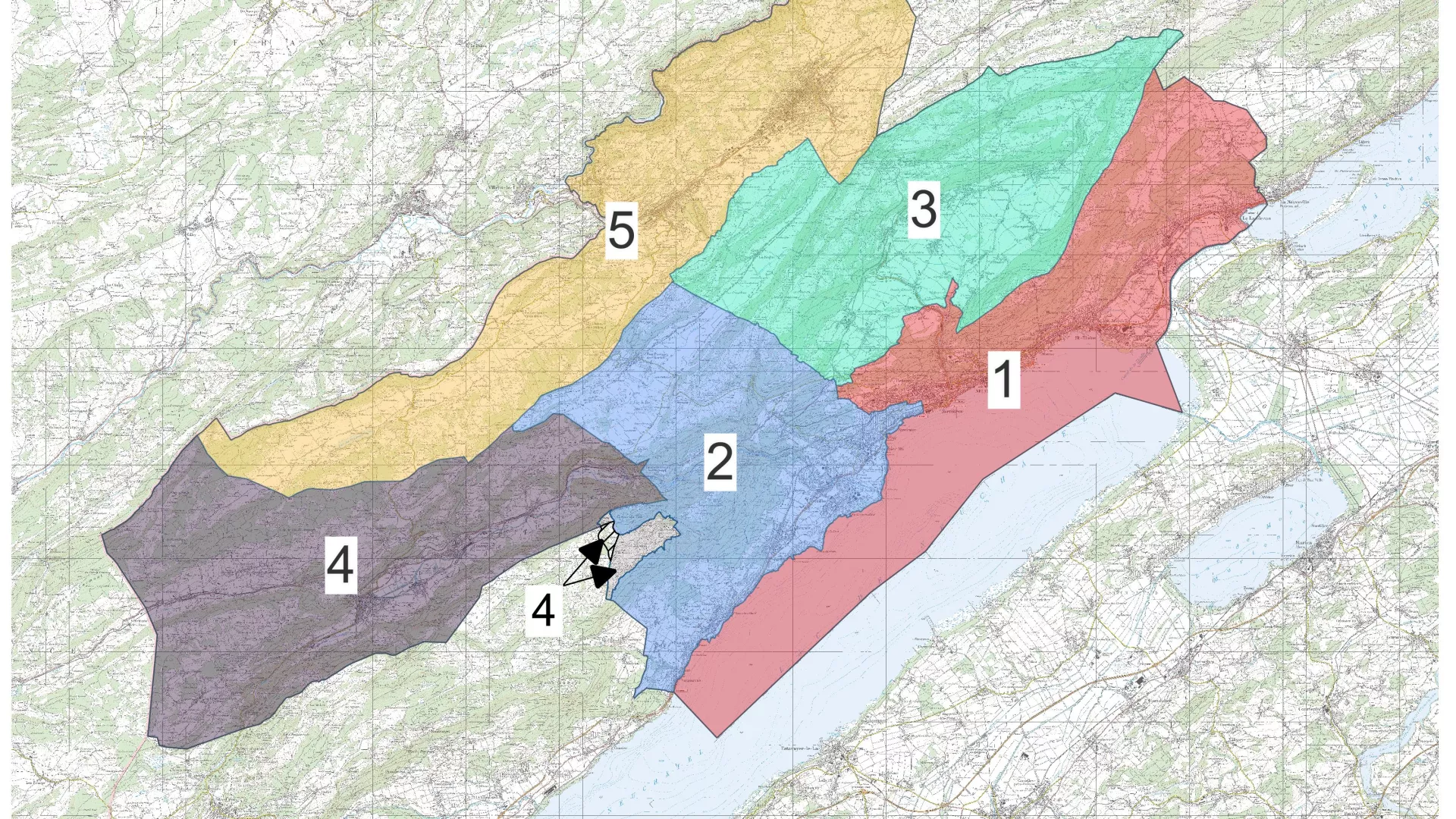 Secteurs des gardes-faune / ranger
