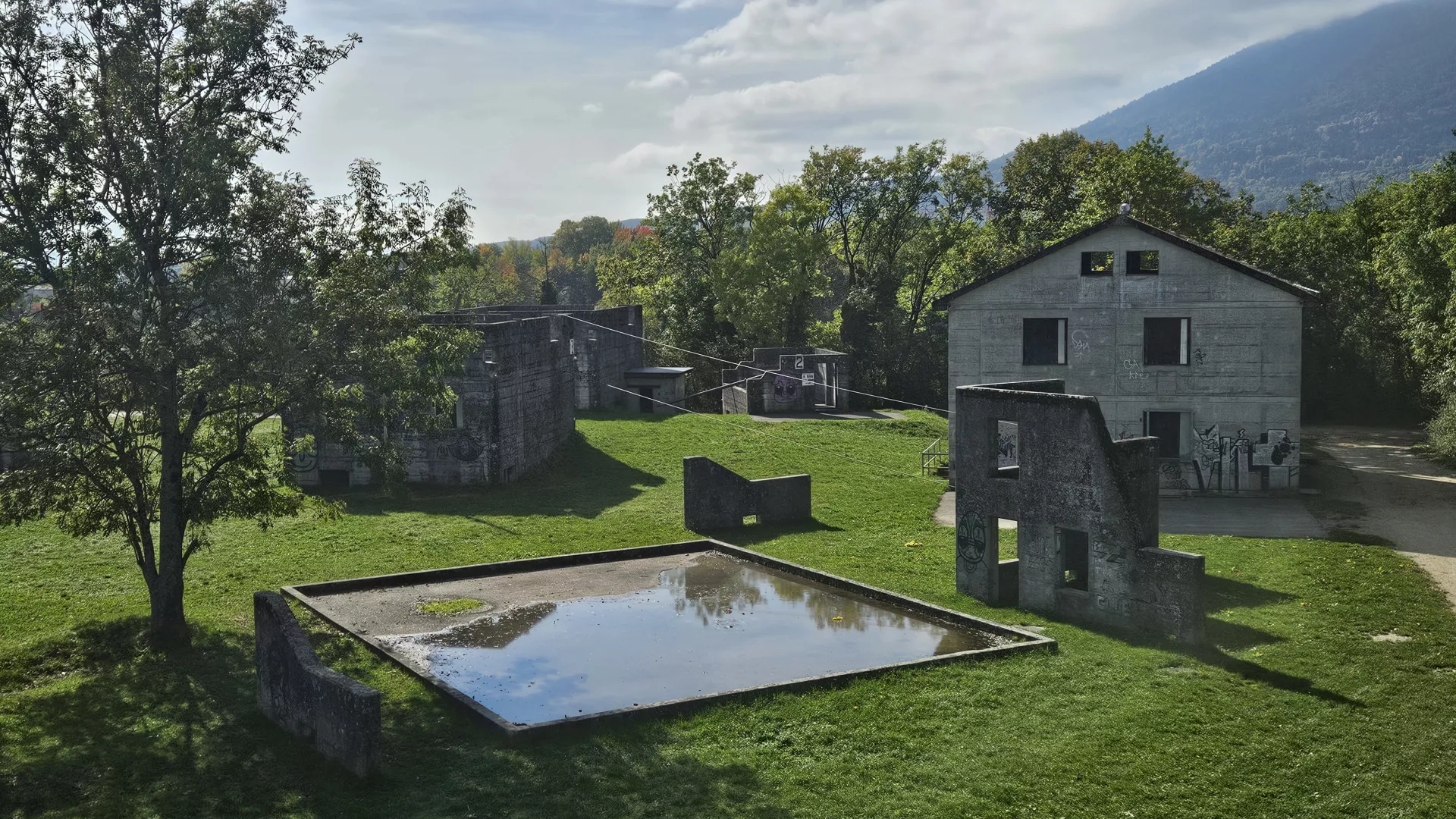 Infrastructures d'entrainement militaire