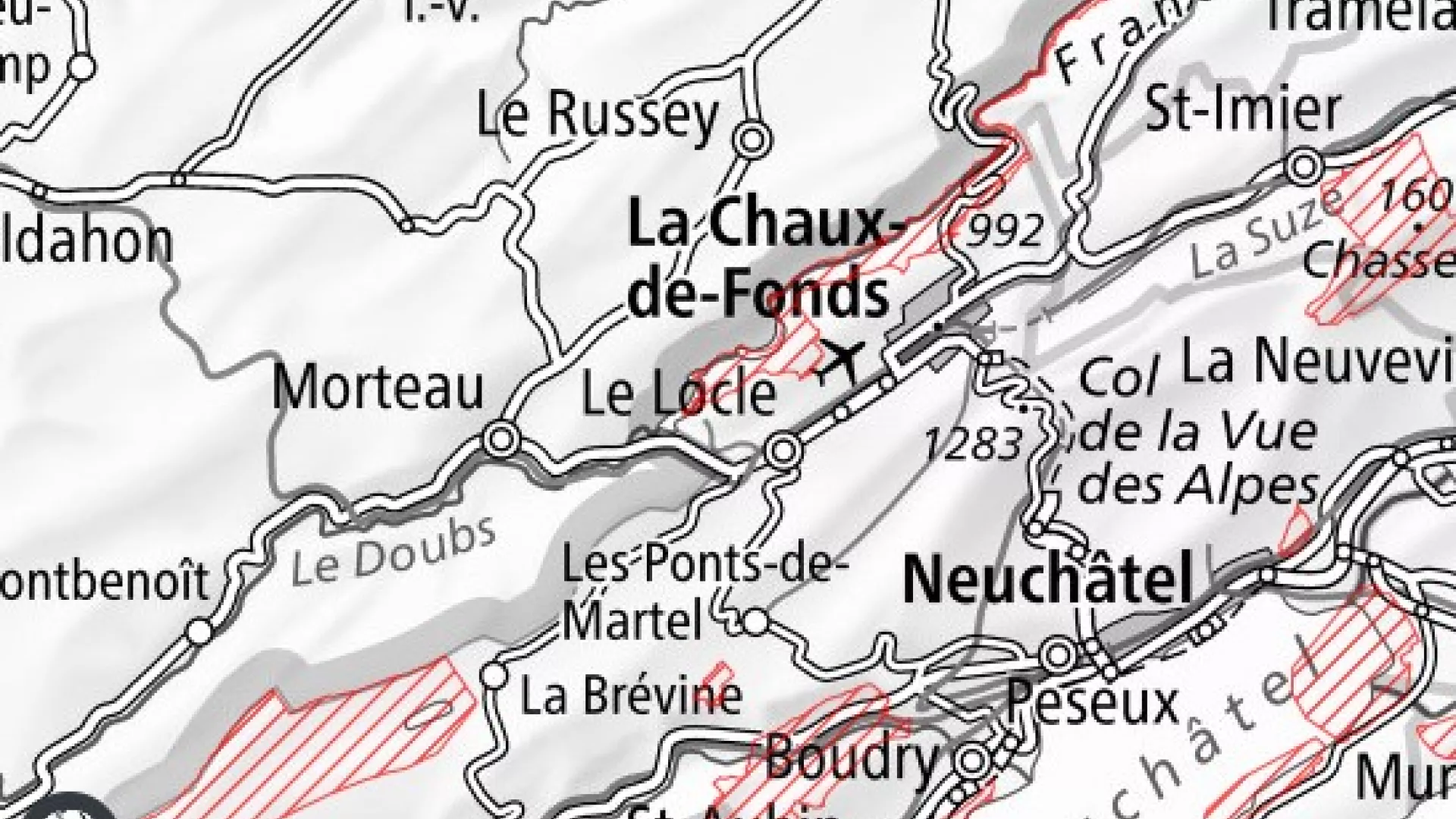 Localisation des objets de l'IFP