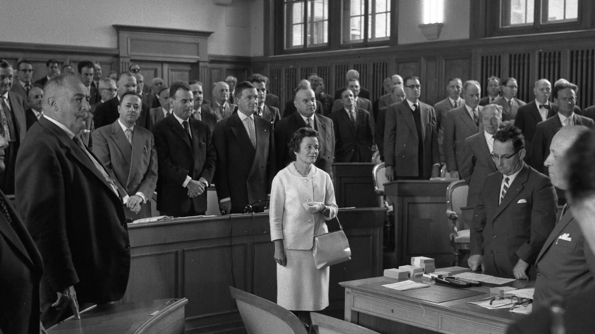 Assermentation de Raymonde Schweizer