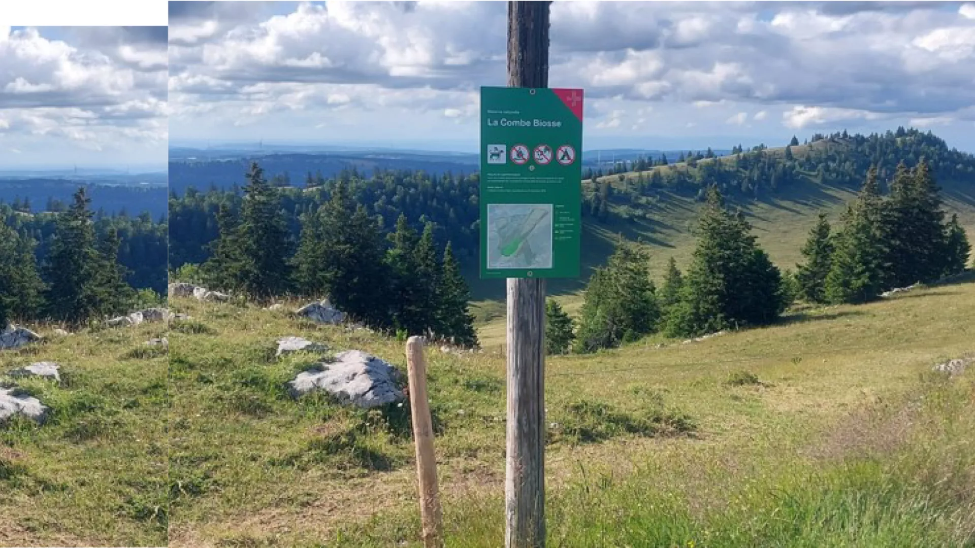 Panneau Combe Biosse