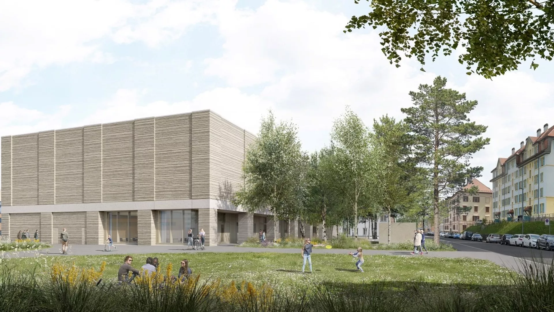 Vue 3D du bâtiment du CAP