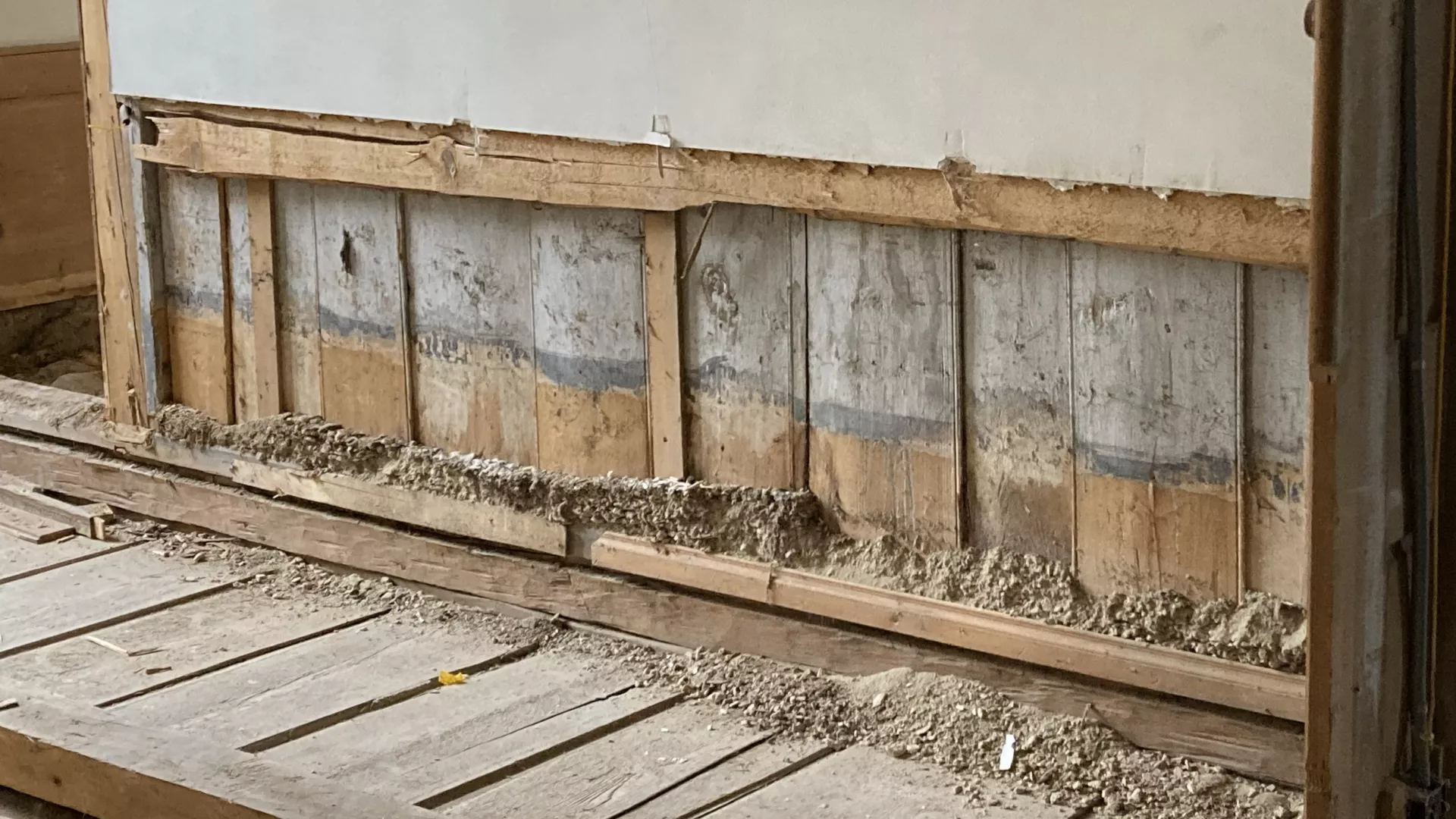 Chantier de la maison Grand-Marais à Couvet