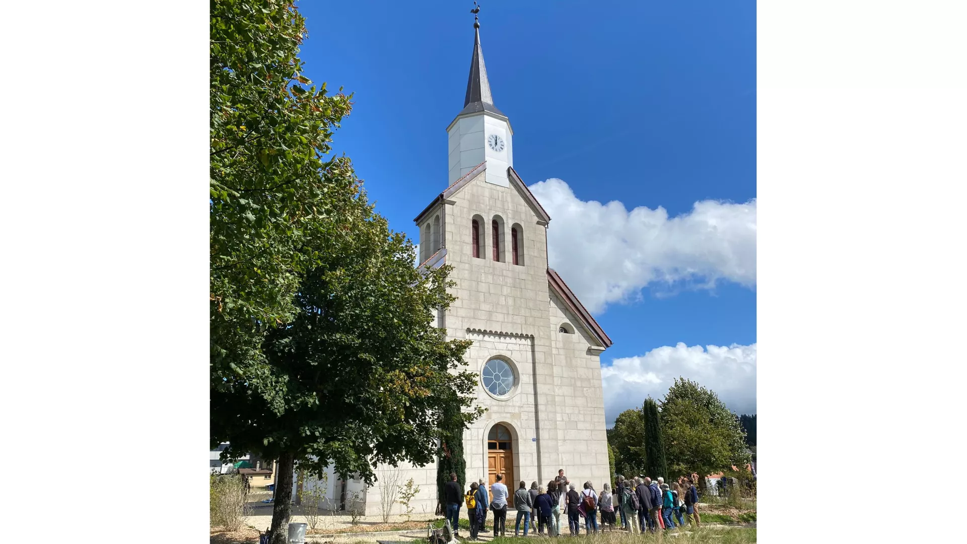 Visite JEP 2025, temple des Eplatures