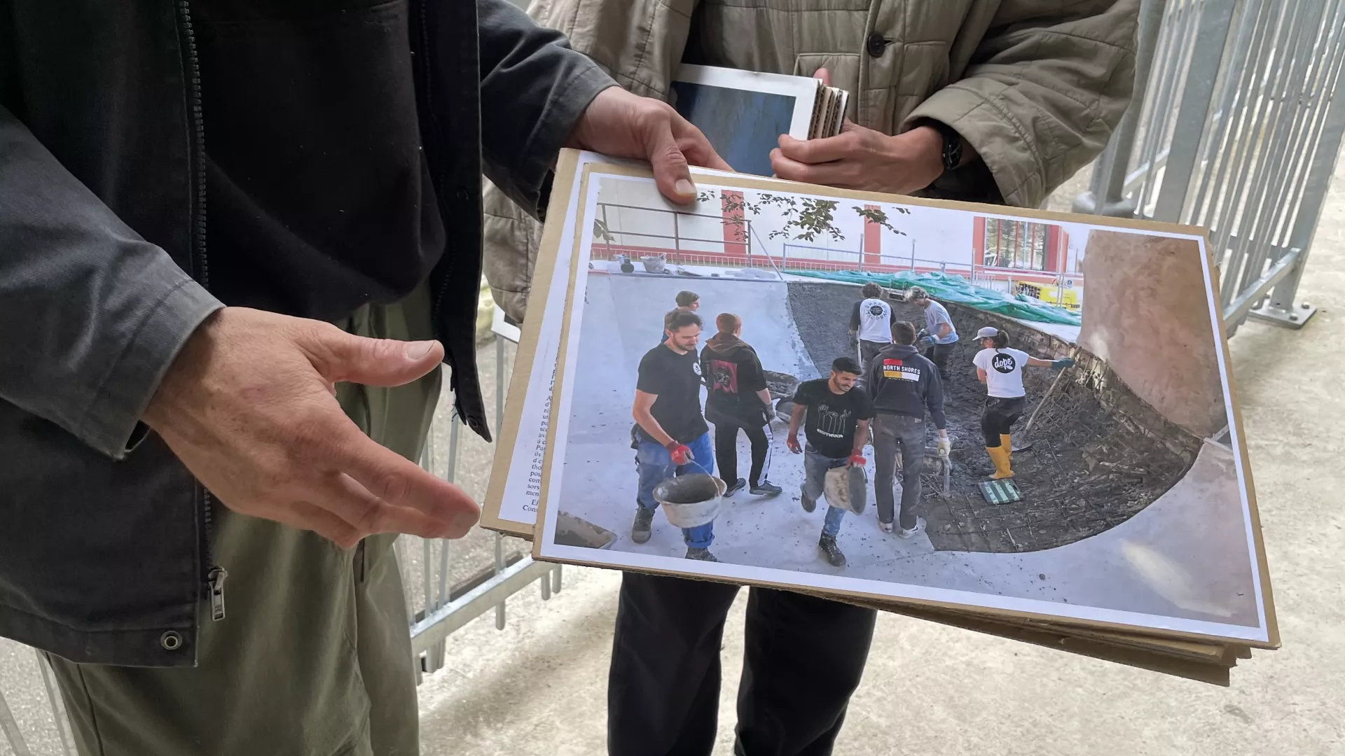 Visite JEP 2025, skate park du Locle