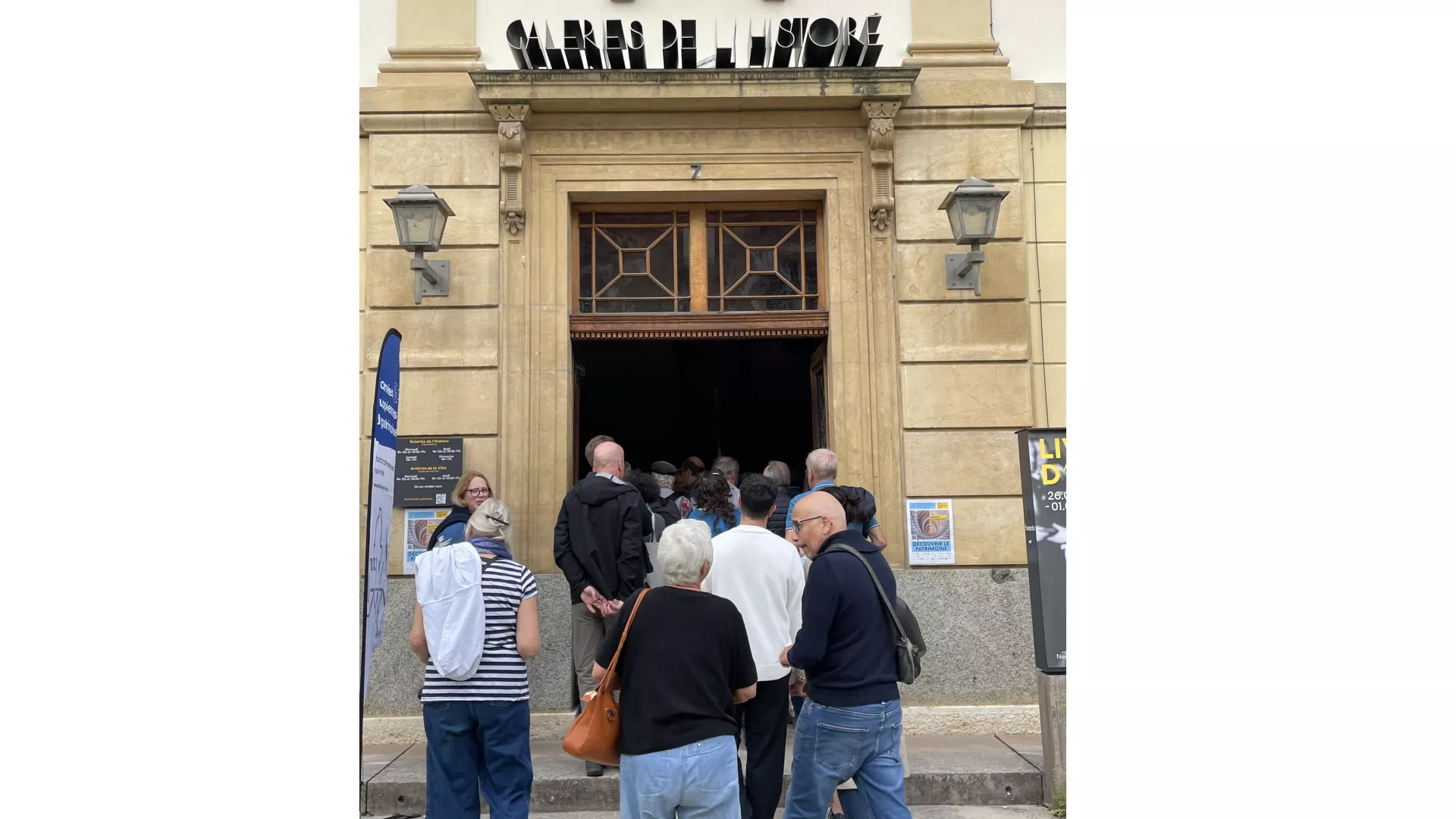 Visite JEP 2025, galeries de l'histoire, Neuchâtel