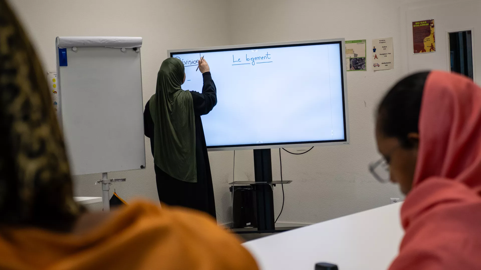 Un cours de citoyenneté à ESPACE