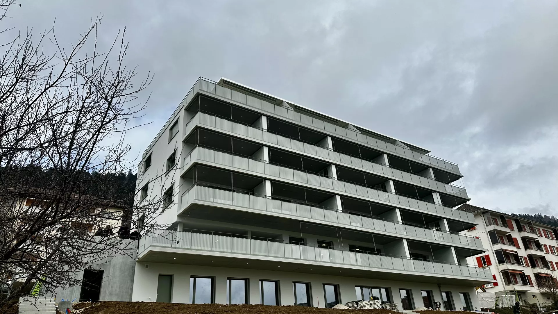 Le nouvel immeuble à Cernier géré par la Fondation Pomologie a ouvert ses portes à la population.