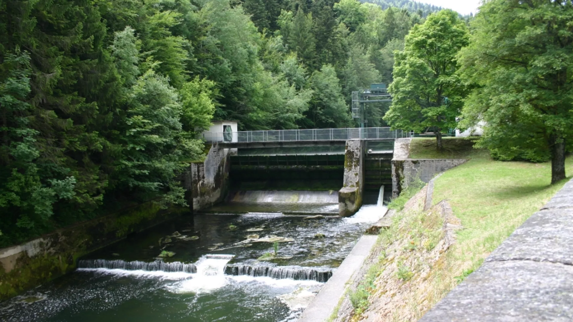 Centrale hydroélectrique du Furcil sur l'Areuse