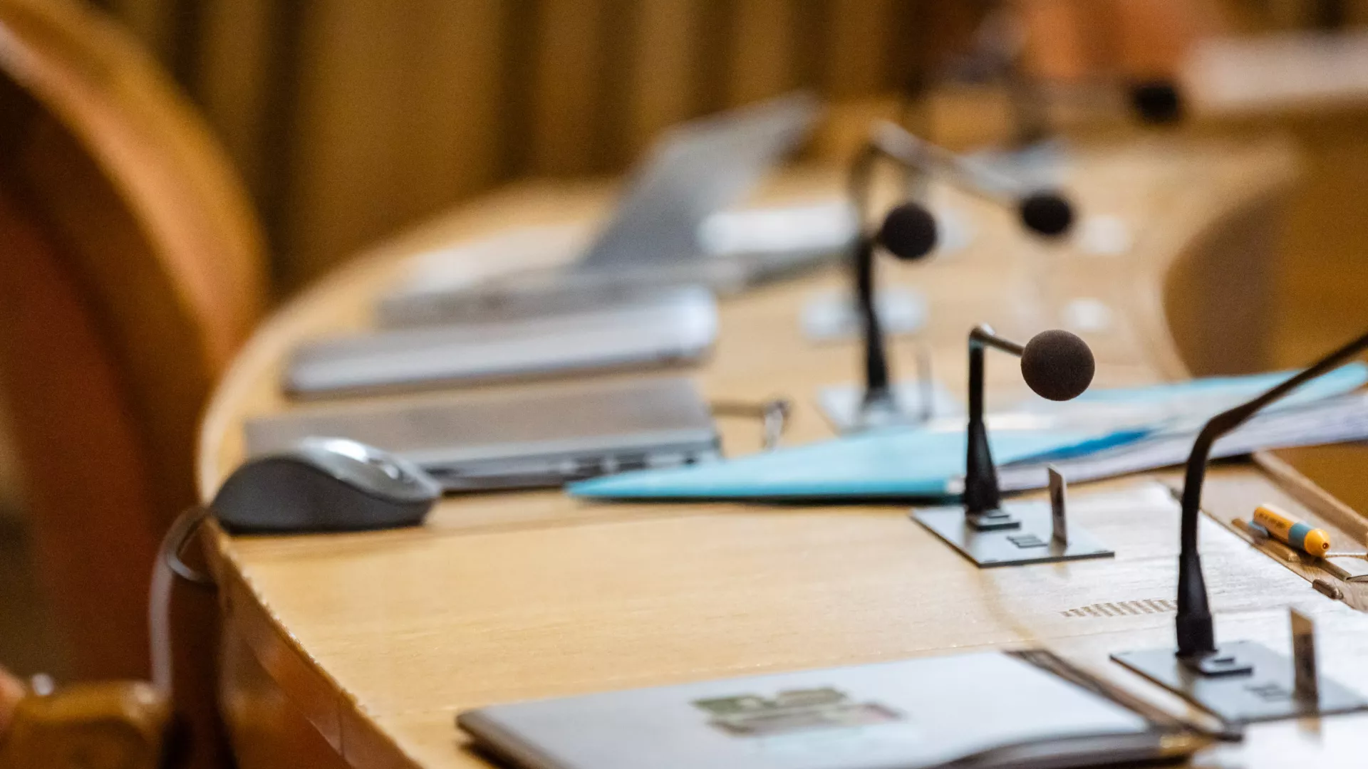 Détails de pupitres en session