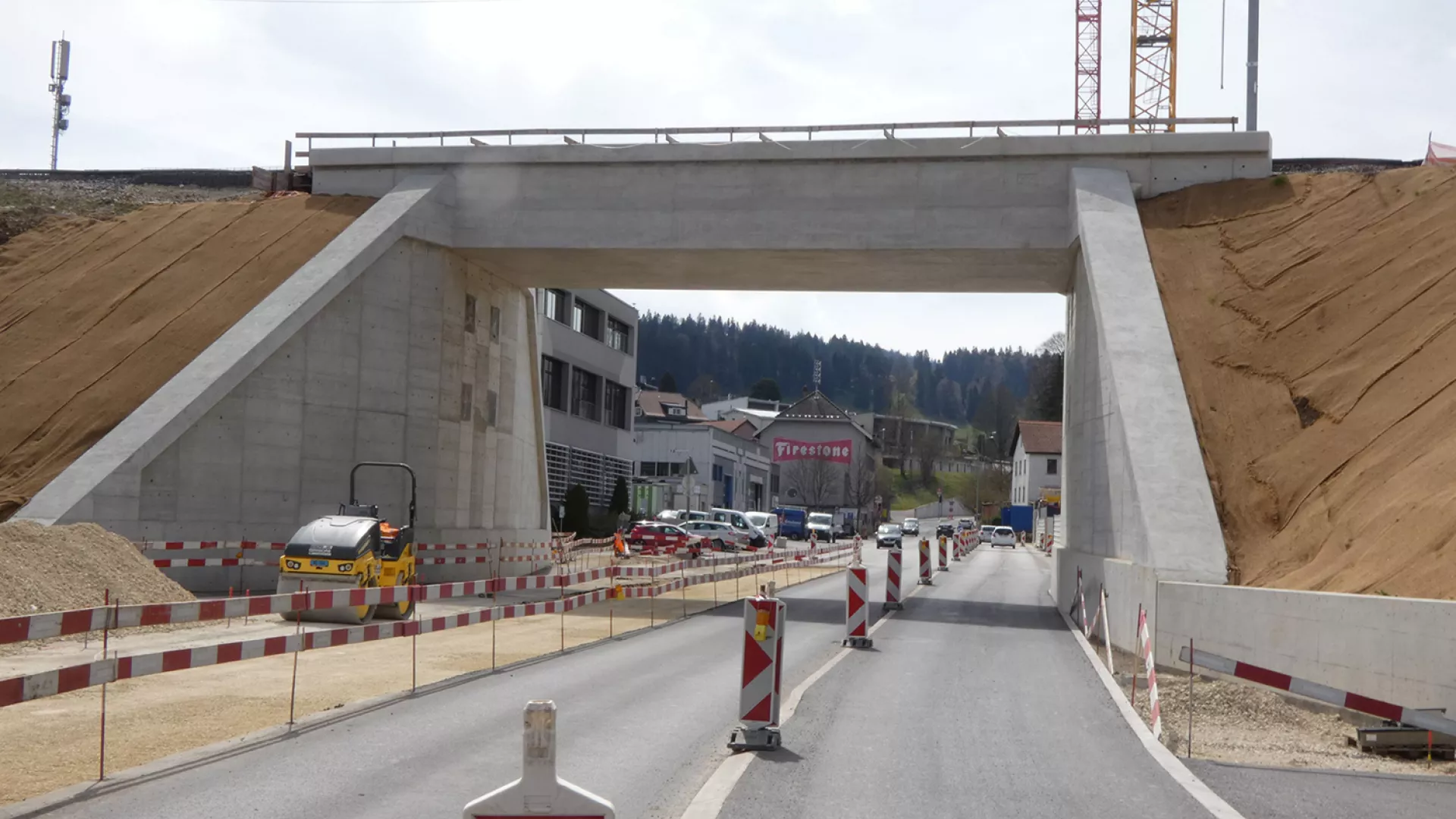 Pont définitif des Petites-Crosettes à La Chaux-de-Fonds