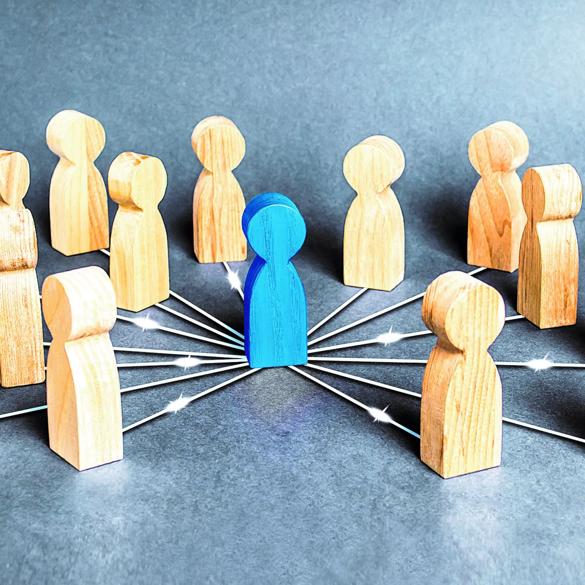 réseau de personnes 